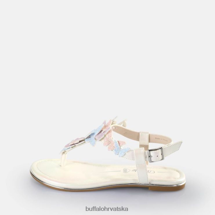pastel multi Buffalo capri leptir sandale veganske |sandale TDD6T180